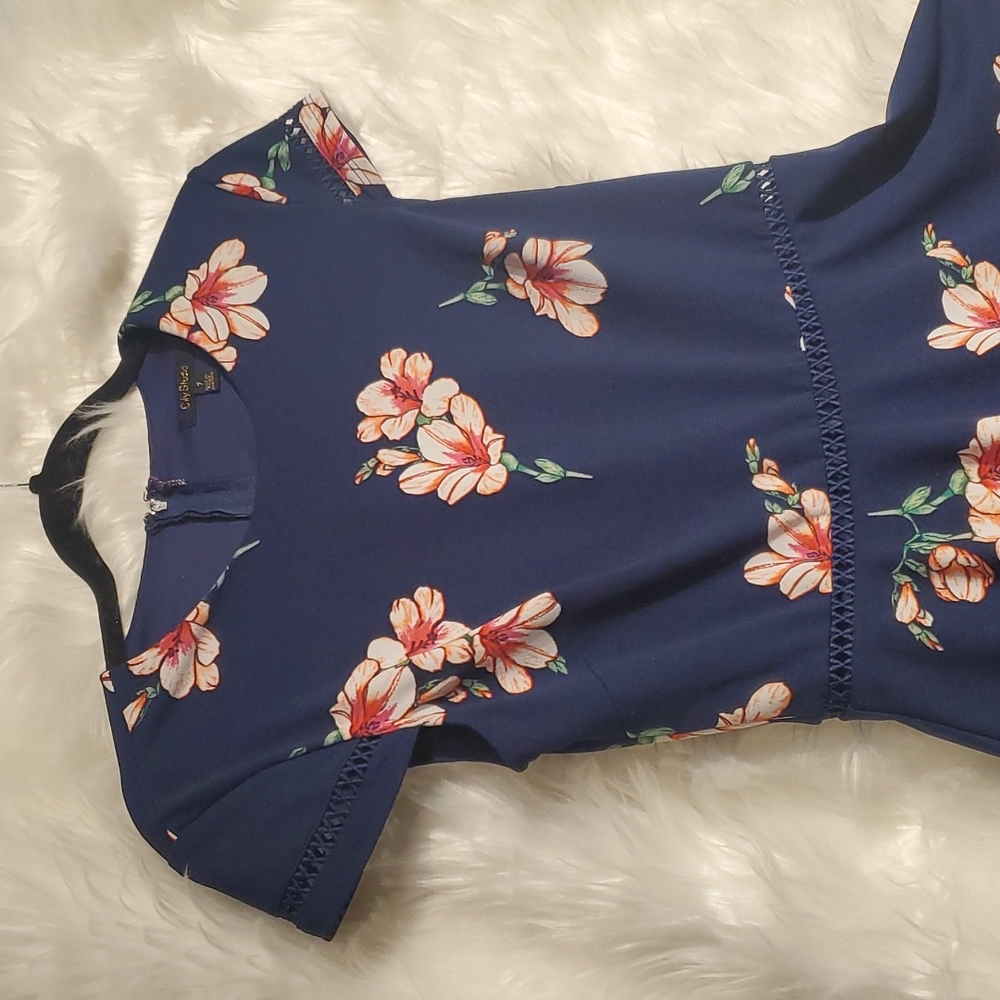 🌺🌺 City Studio Dress, floral and fun, Sz 7 Juniors - Picture 6 of 14